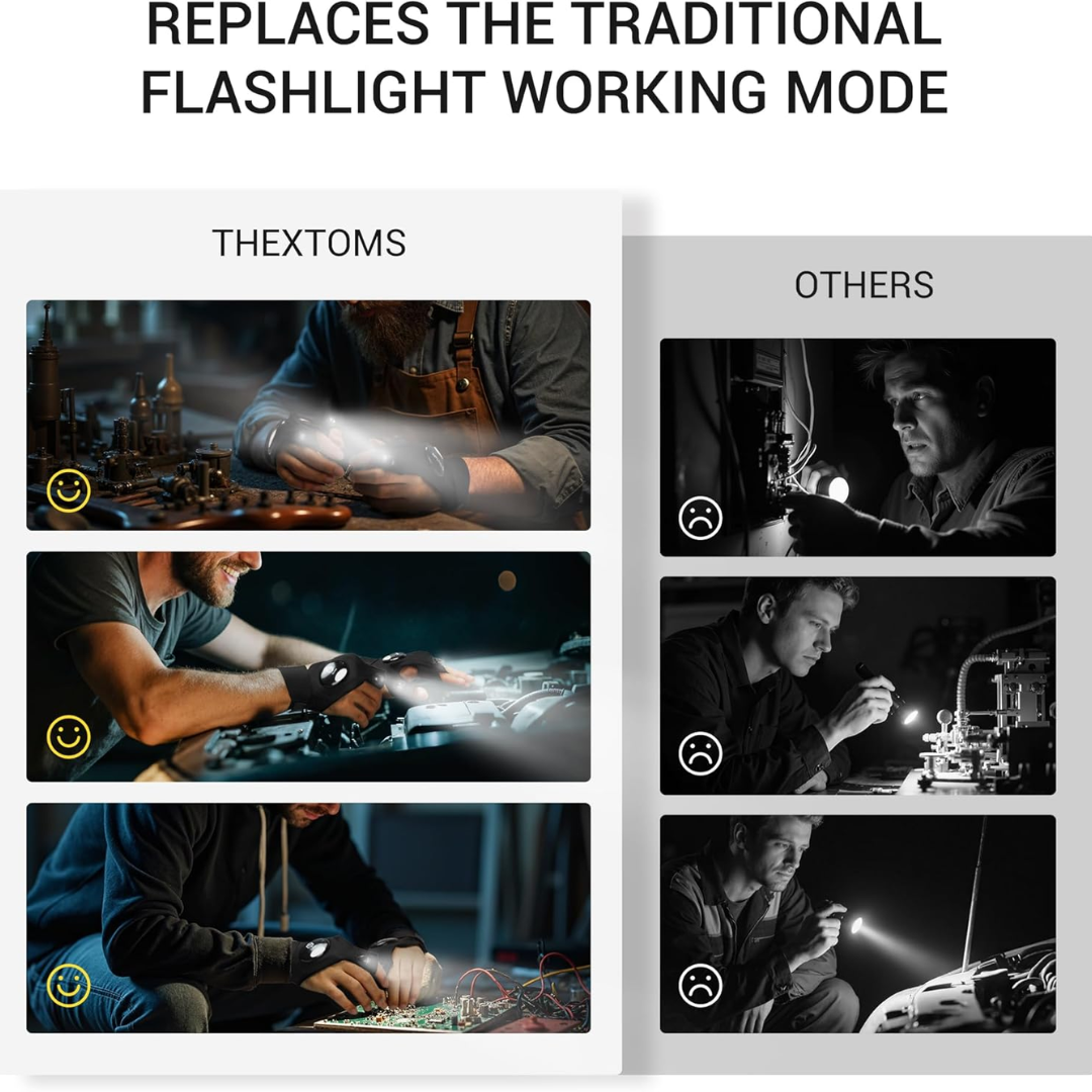 Guantes LED Infinity Touch 2025